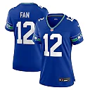 Zennovawear 12s Seattle Seahawks Women's Player Jersey - Royal