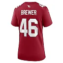 Zennovawear Aaron Brewer Arizona Cardinals Women's Game Jersey - Cardinal