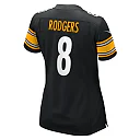 Zennovawear Aaron Rodgers Pittsburgh Steelers Women's Game Jersey - Black