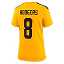 Zennovawear Aaron Rodgers Pittsburgh Steelers Women's Alternate 1933 Throwback Game Jersey - Gold