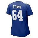 Zennovawear Aaron Stinnie New York Giants Women's Game Jersey - Royal