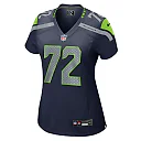 Zennovawear Abraham Lucas Seattle Seahawks Women's Team Game Jersey - College Navy