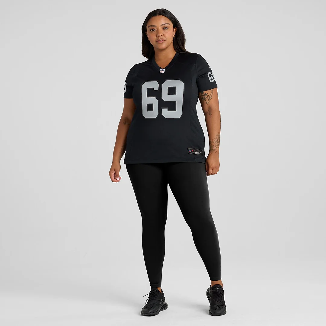 Zennovawear Adam Butler Las Vegas Raiders Women's Game Jersey - Black