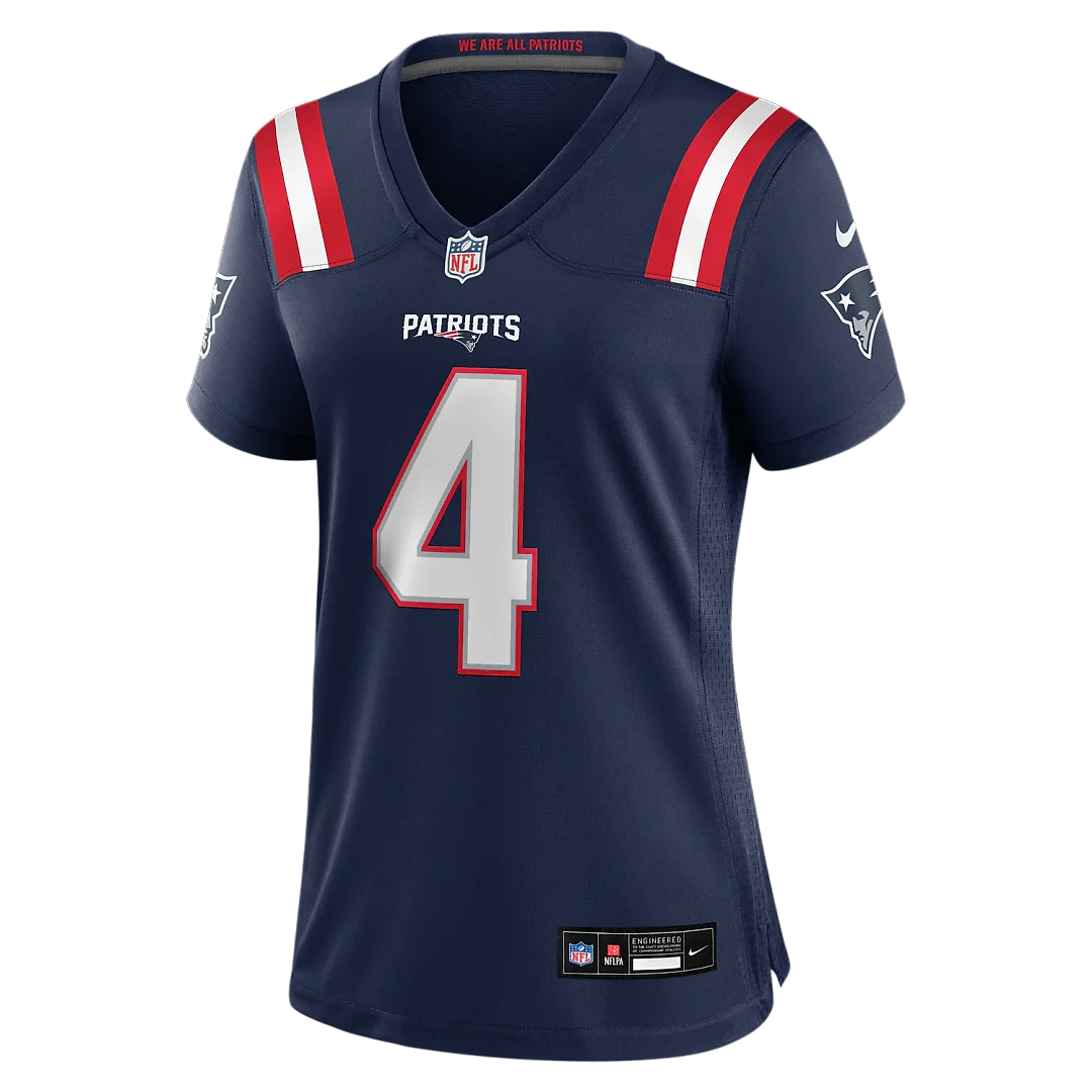 Zennovawear Adam Vinatieri New England Patriots Women's Team Retired Game Jersey - Navy
