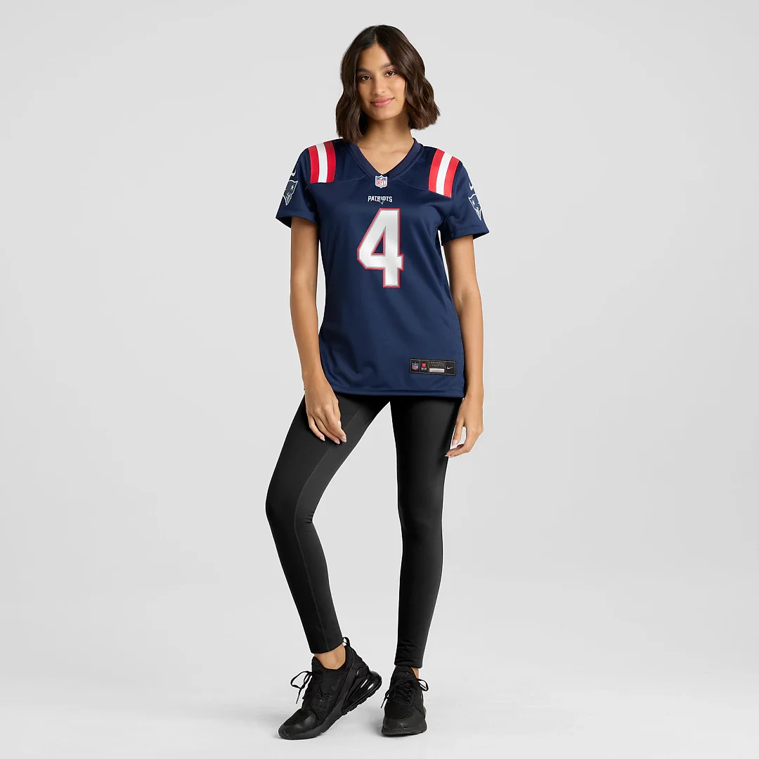 Zennovawear Adam Vinatieri New England Patriots Women's Team Retired Game Jersey - Navy