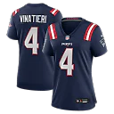 Zennovawear Adam Vinatieri New England Patriots Women's Team Retired Game Jersey - Navy