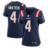 Zennovawear Adam Vinatieri New England Patriots Women's Team Retired Game Jersey - Navy
