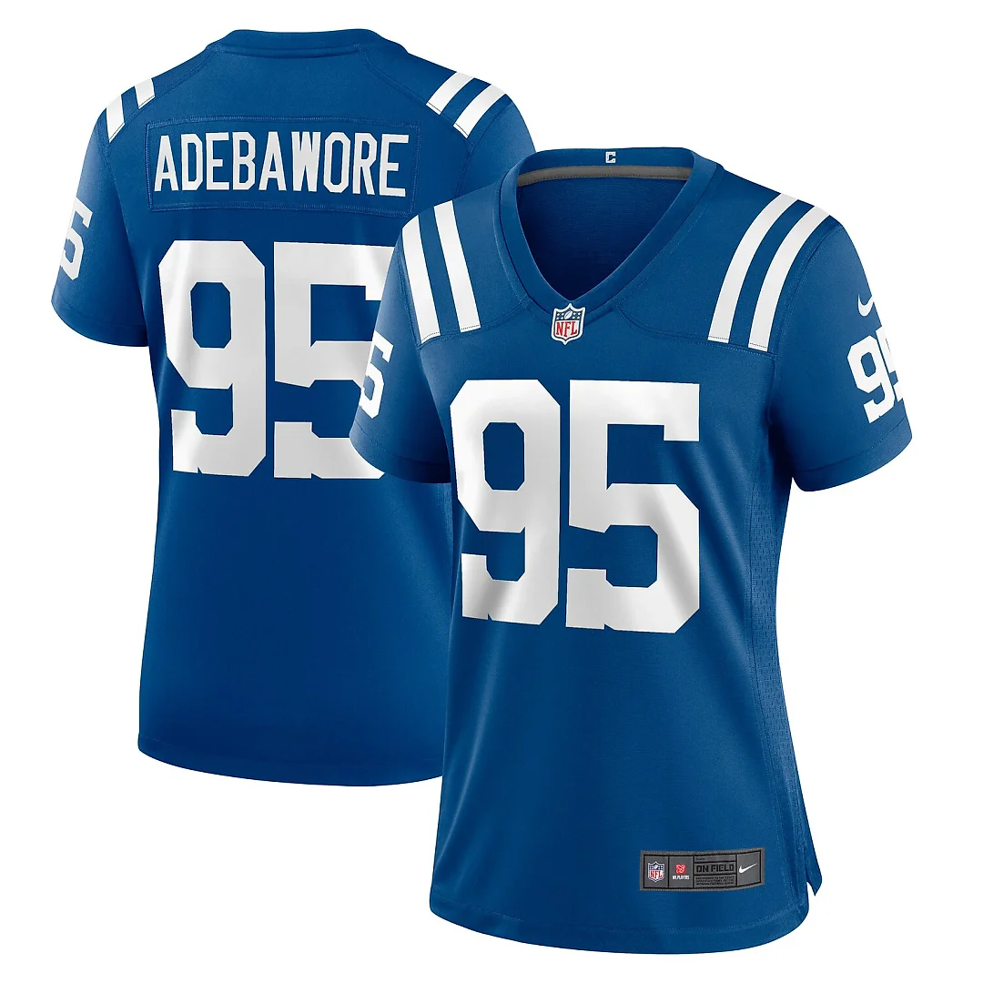 Zennovawear Adetomiwa Adebawore Indianapolis Colts Women's Team Game Jersey - Royal