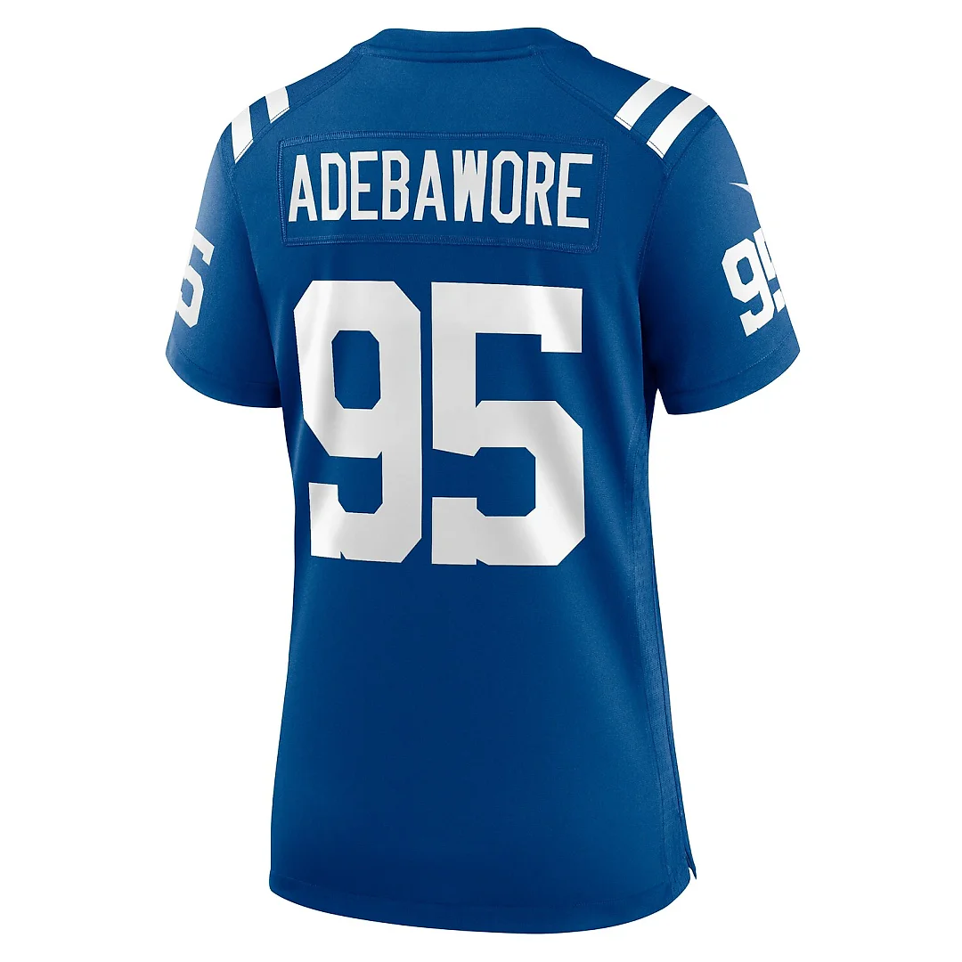 Zennovawear Adetomiwa Adebawore Indianapolis Colts Women's Team Game Jersey - Royal