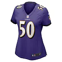 Zennovawear Adisa Isaac Baltimore Ravens Women's Game Jersey - Purple