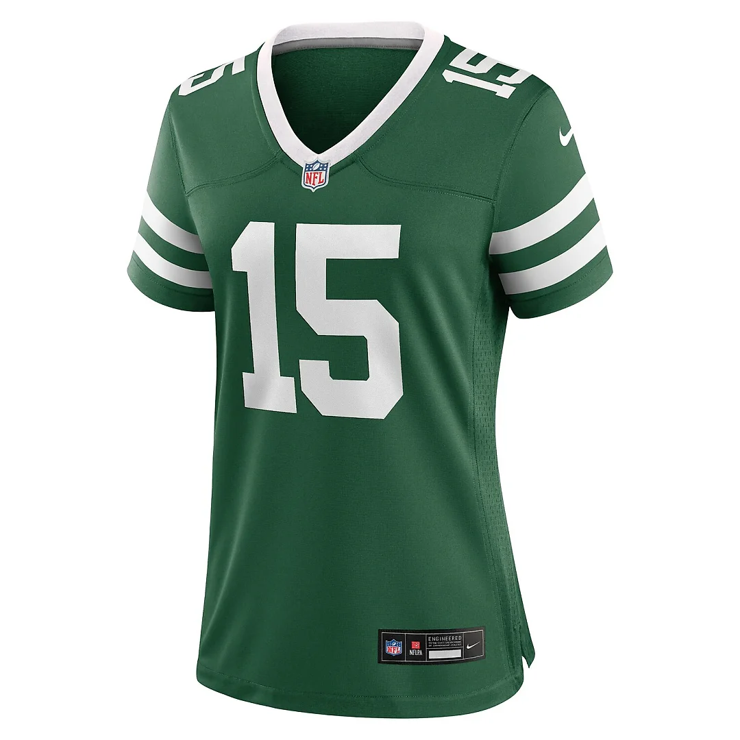 Zennovawear Adonai Mitchell New York Jets Women's Team Game Jersey - Legacy Green