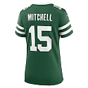 Zennovawear Adonai Mitchell New York Jets Women's Team Game Jersey - Legacy Green