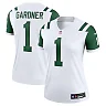 Zennovawear Ahmad Sauce Gardner New York Jets Women's Alternate Legend Player Performance Top - Classic Alternate White