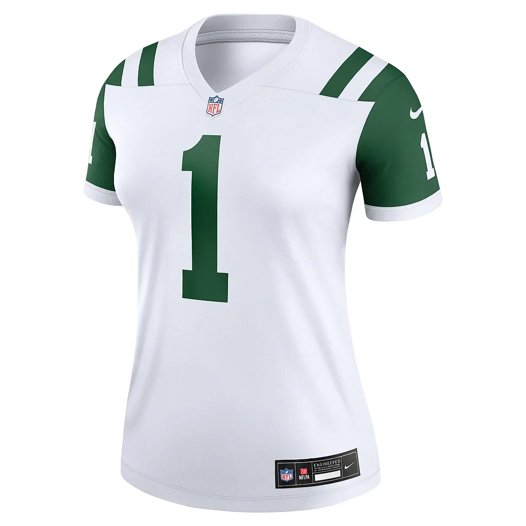 Zennovawear Ahmad Sauce Gardner New York Jets Women's Alternate Legend Player Performance Top - Classic Alternate White
