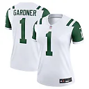 Zennovawear Ahmad Sauce Gardner New York Jets Women's Alternate Legend Player Performance Top - Classic Alternate White