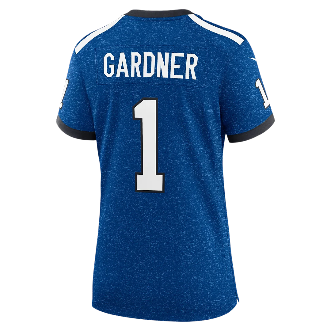 Zennovawear Ahmad Sauce Gardner Indianapolis Colts Women's Alternate 2 Indiana Nights Game Jersey - Heather Royal