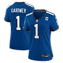 Zennovawear Ahmad Sauce Gardner Indianapolis Colts Women's Alternate 2 Indiana Nights Game Jersey - Heather Royal