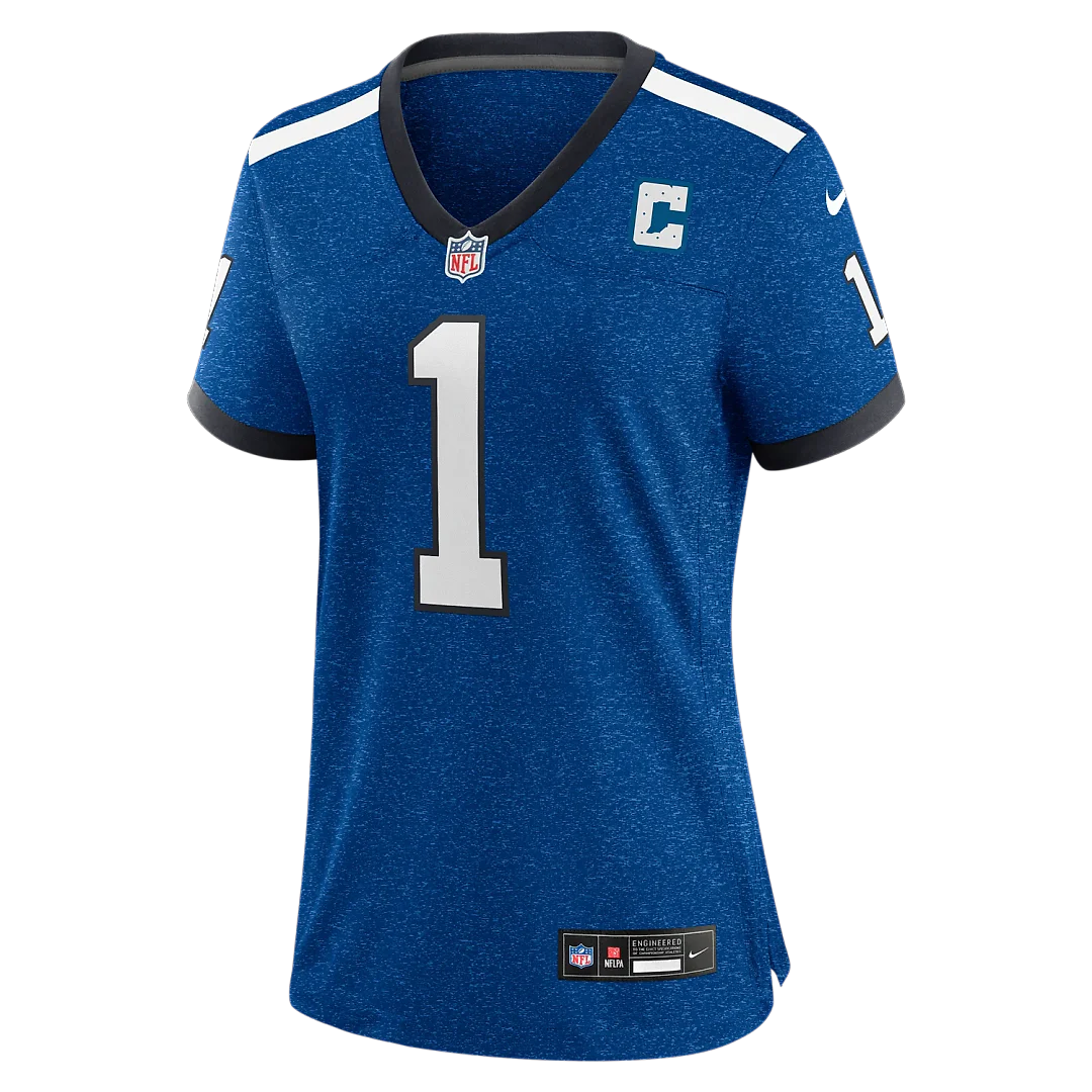 Zennovawear Ahmad Sauce Gardner Indianapolis Colts Women's Alternate 2 Indiana Nights Game Jersey - Heather Royal