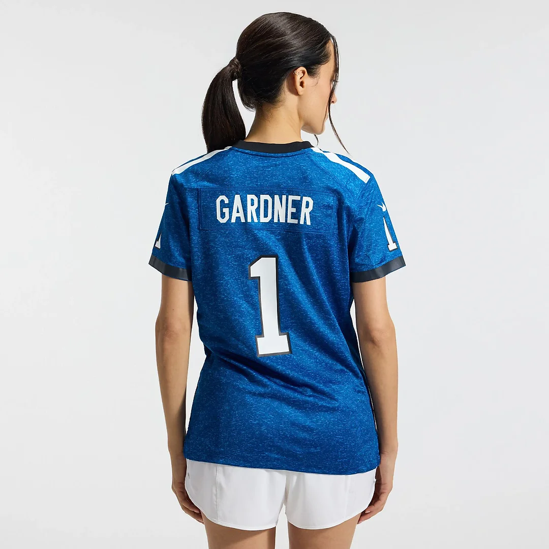 Zennovawear Ahmad Sauce Gardner Indianapolis Colts Women's Alternate 2 Indiana Nights Game Jersey - Heather Royal