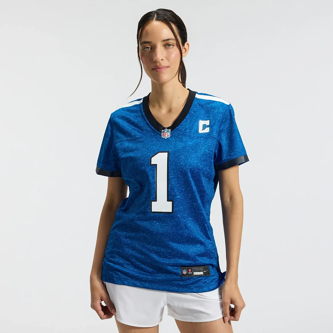 Zennovawear Ahmad Sauce Gardner Indianapolis Colts Women's Alternate 2 Indiana Nights Game Jersey - Heather Royal