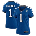 Zennovawear Ahmad Sauce Gardner Indianapolis Colts Women's Alternate 2 Indiana Nights Game Jersey - Heather Royal