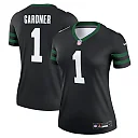 Zennovawear Ahmad Sauce Gardner New York Jets Women's Alternate Legend Player Performance Top - Legacy Black