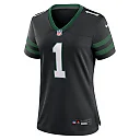 Zennovawear Ahmad Sauce Gardner New York Jets Women's Alternate Game Jersey - Legacy Black