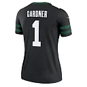 Zennovawear Ahmad Sauce Gardner New York Jets Women's Alternate Legend Player Performance Top - Legacy Black