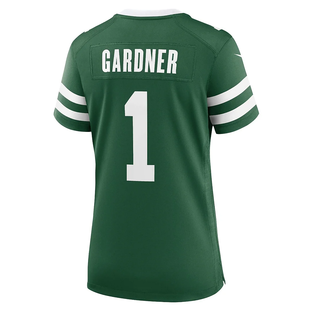 Zennovawear Ahmad Sauce Gardner New York Jets Women's Game Jersey - Legacy Green