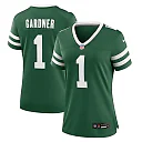 Zennovawear Ahmad Sauce Gardner New York Jets Women's Game Jersey - Legacy Green