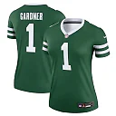 Zennovawear Ahmad Sauce Gardner New York Jets Women's Legend Player Performance Top - Legacy Green