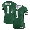 Zennovawear Ahmad Sauce Gardner New York Jets Women's Legend Player Performance Top - Legacy Green