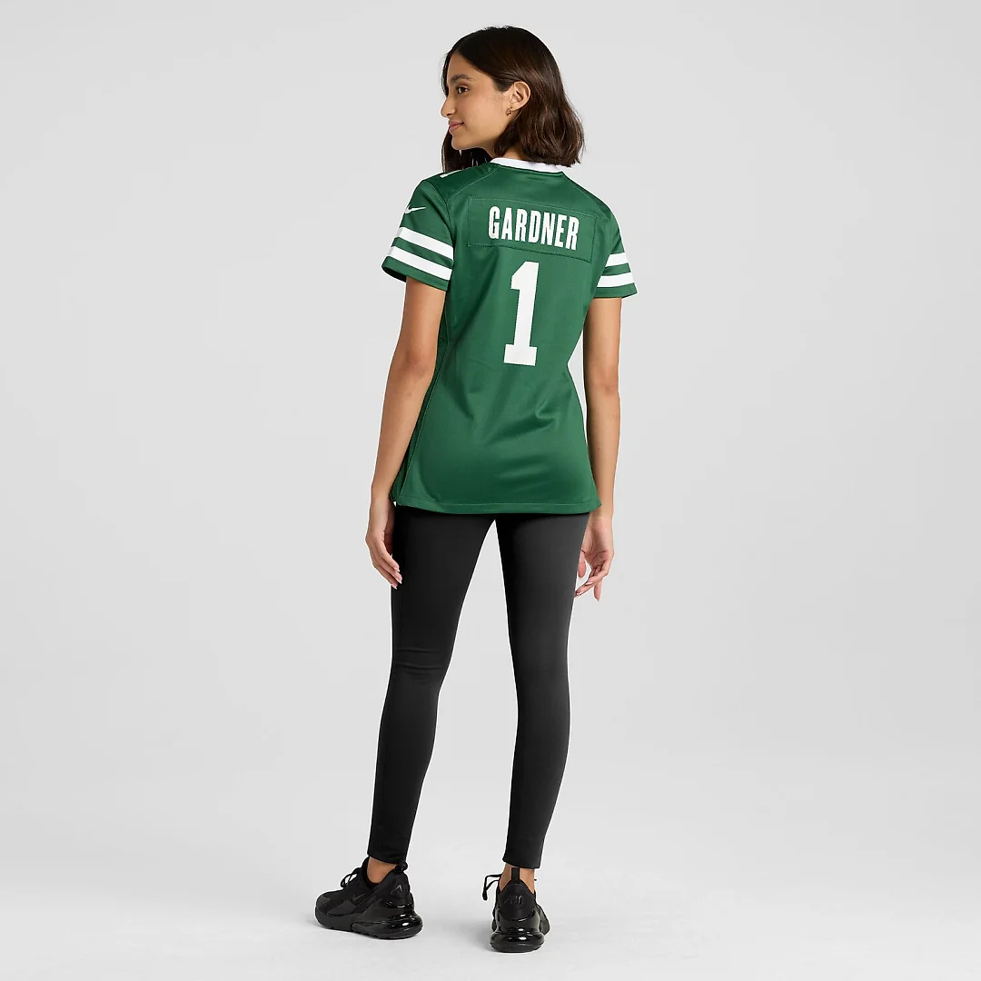 Zennovawear Ahmad Sauce Gardner New York Jets Women's Game Jersey - Legacy Green