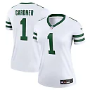 Zennovawear Ahmad Sauce Gardner New York Jets Women's Legend Player Performance Top - Legacy White