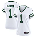 Zennovawear Ahmad Sauce Gardner New York Jets Women's Game Jersey - Legacy White
