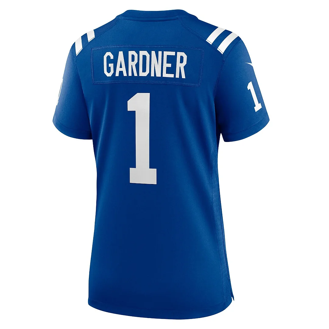 Zennovawear Ahmad Sauce Gardner Indianapolis Colts Women's Team Game Jersey - Royal