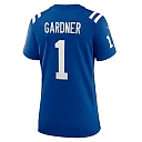 Zennovawear Ahmad Sauce Gardner Indianapolis Colts Women's Team Game Jersey - Royal