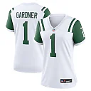 Zennovawear Ahmad Sauce Gardner New York Jets Women's Classic Alternate Game Jersey - White