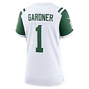 Zennovawear Ahmad Sauce Gardner New York Jets Women's Classic Alternate Game Jersey - White