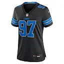 Zennovawear Aidan Hutchinson Detroit Lions Women's 2nd Alternate Game Jersey - Black