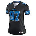 Zennovawear Aidan Hutchinson Detroit Lions Women's Alternate Legend Player Performance Top - Black