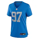 Zennovawear Aidan Hutchinson Detroit Lions Women's Alternate Game Jersey - Blue