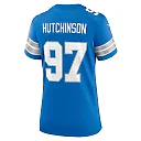 Zennovawear Aidan Hutchinson Detroit Lions Women's Game Jersey - Blue
