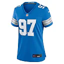Zennovawear Aidan Hutchinson Detroit Lions Women's Game Jersey - Blue