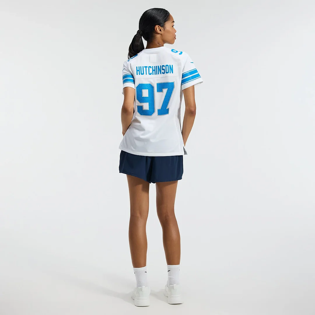 Zennovawear Aidan Hutchinson Detroit Lions Women's Game Jersey - White