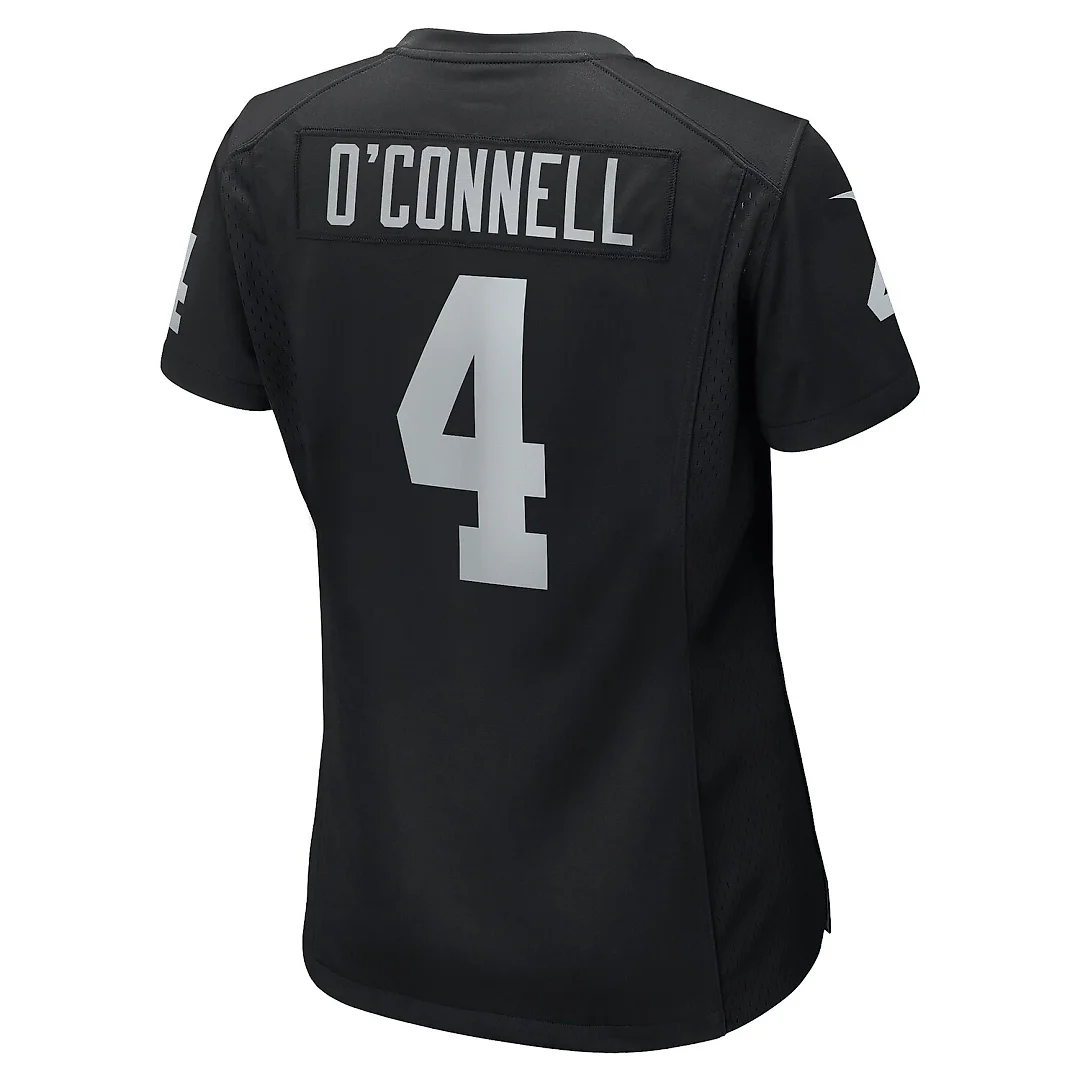 Zennovawear Aidan O'Connell Las Vegas Raiders Women's Game Jersey - Black