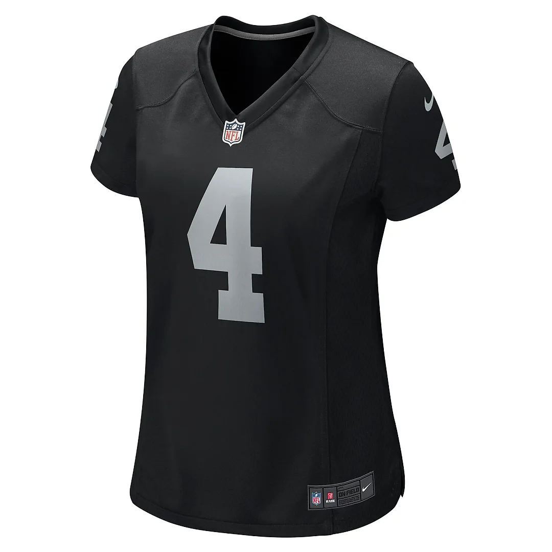 Zennovawear Aidan O'Connell Las Vegas Raiders Women's Game Jersey - Black
