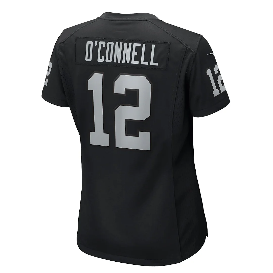 Zennovawear Aidan O'Connell Las Vegas Raiders Women's Game Jersey - Black