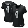 Zennovawear Aidan O'Connell Las Vegas Raiders Women's Game Jersey - Black