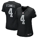 Zennovawear Aidan O'Connell Las Vegas Raiders Women's Game Jersey - Black